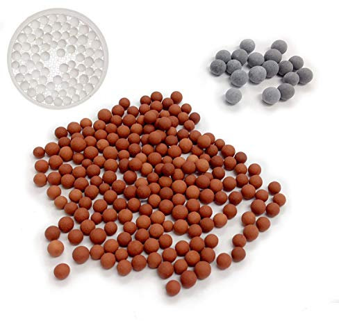 Anjing Pommeau de Douche Filtration ION Négatif Boule Minérale pour Pomme de Douche à Main 3 Packs de Boules Minérales