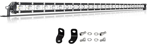 PICAA 81,3 cm 150 W schlanke, einreihige LED-Lichtleiste, Spot-Flut-Kombi-Strahl, Nebelscheinwerfer, Fahrlicht, Dachstoßstange, Lichtleisten für LKW, Boot, ATV, UTV, SUV