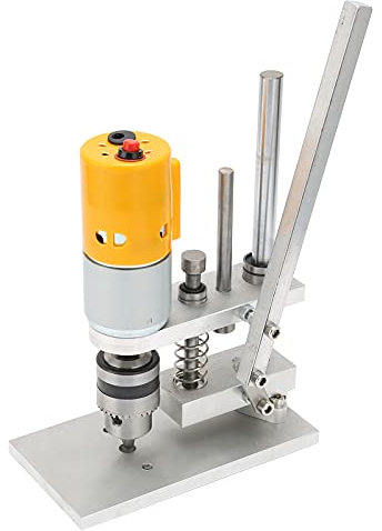 Trapano a Colonna Da Banco, Motore Con Nucleo in Rame Puro Aziona Facilmente Un Piccolo Trapano a Colonna, Buona Stabilità/Resistente, Per Uso Domestico Fai Da Te (AC110‑240V)(JTO（0,3-4mm）)