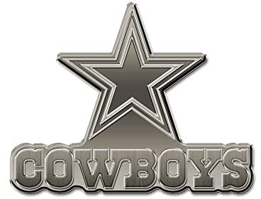 Rico Industries NFL Football Dallas Cowboys Standard Antique Auto Emblem