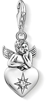 THOMAS SABO Charm Club Original with Lobster Clasp 925 Sterling Silver Jewellery Compatible with Bracelets & Necklaces