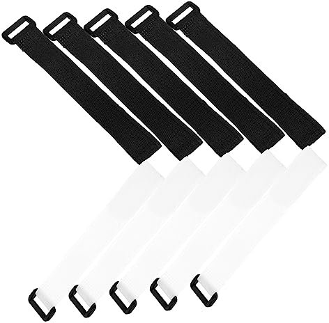 BIUDECO 10pcs Fishing Rod Tie Straps Tie Fishing Rod Wraps Pole Wrap for Bait Strap