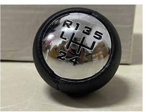 levier vitesse 5 6 vitesses pour 807 pour Expert pour Citroën pour pour pour levier vitesse manuel de voiture en cuir Pu 2002-2009 (Couleur : 5-speed)