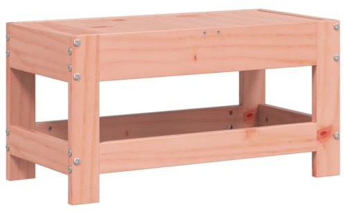 vidaXL Gartenhocker 62x30x32 cm Massivholz Douglasie
