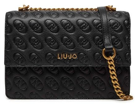 Liu Jo Borsa a tracolla dal design logato in rilievo con chiusura patta e clip. Dispone di due ampi scomparti, tasche interne di cui una con zip. 23 x 9 x 17 cm