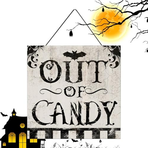 halloween türschild halloween deko halloween wanddeko fledermaus holz schminke zum aufhängen schild halloween türdekorationen halloween hexe ist in
