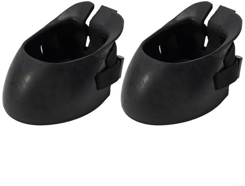 Zoegneer Hufeisenschuhe aus Gummi, für Hufschutz, rutschfest, Größe XL, 2 Stück
