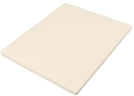 Rectangular Pizza Stone, Porous Structure Large Pizza Stone 12x15 Inch Cordierite Thermal Shock Even Heat Distribution for Picnic