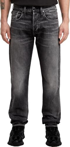 G-STAR Morry FWD Regular Tapered Jeans för män, Blå (blekt skoria grå D26141-d537-h147), 36W x 32L
