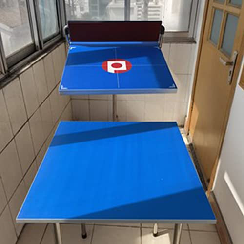 Professional Table Tennis Sparring Training Machine Kit, with Rebound Board & Ping-Pong Table, for Gym Studio Community Folding Ping Pong Self Practice Equipment