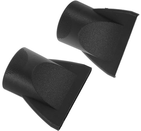 IWOWHERO 2.04in Attacco Ugello Universale Per Asciugacapelli Da 2 Pezzi Ideale Per Strumenti Per Lo Styling Dei Ricci Accessori Per Parrucchieri Per Asciugacapelli Nero
