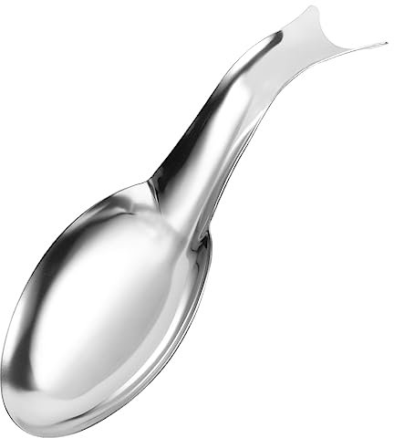 Mobestech Bandeja Para Cucharas De Acero Inoxidable Soporte Para Utensilios De Cocina Resistente Al Calor Para Cocina Soporte Para Cucharas De