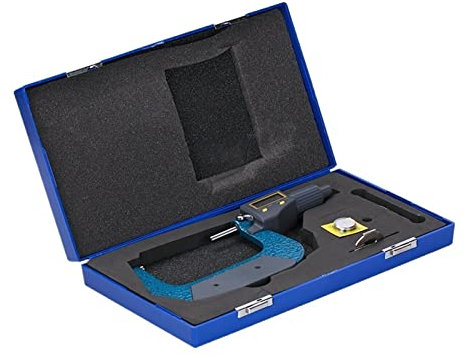Micromètre, Micromètre extérieur électronique de 0,001 mm 0-100 mm avec extra large LCD Écran Digital micromètre Gauge d'étrier numérique(75-100mm)