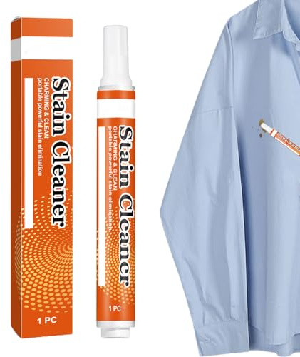 WJnflQN fläckpenna för textilier, 10 ml fläckborttagare | borttagningsverktyg bärbar rengöring för gulning tvätt på vägen hemma