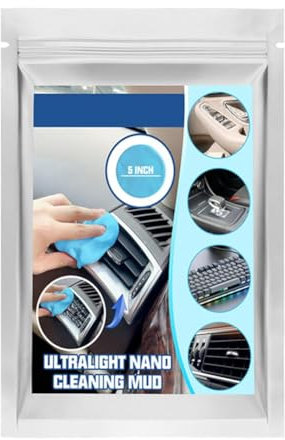 Gel de limpieza para coche, 20 g, para ventilación de coche, teclado, suciedad, interior, herramienta para eliminar el polvo