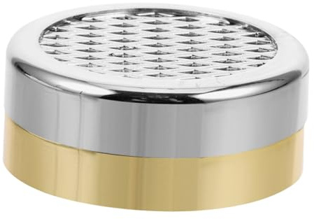 Umidificatore Rotondo per Sigari 2 Pezzi in Abs, Uso Viaggio | Controllo Costante Dell’umidità, Sostituzione Semplice, Finitura Elegante e Raffinata, per Humidor e Casa