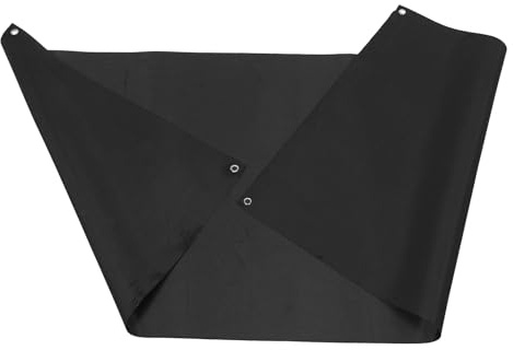 ORFOFE Rete di Sicurezza per Tiro L’Arco 1 Mm Spessore 1,5x0,67 M in Materiale Resistente Nero, Barriera Deflettrice per Frecce per Allenamento e Pratica Bersaglio in Giardino