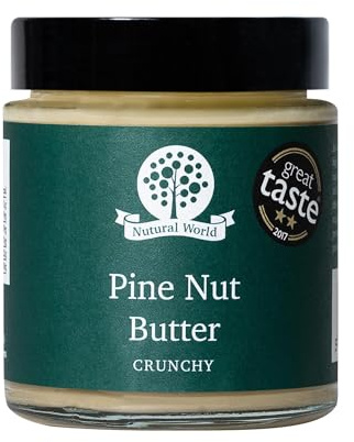 Nutural World - Crunchy Pine Nut Butter (170g) Great Taste Award winner