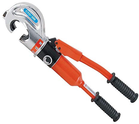 CGOLDENWALL 16-300 MM2 - Pinza crimpatrice idraulica CYO-300C a compressione idraulica, pinza crimpatrice manuale