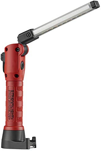 Streamlight 74850 Strion Switchblade 500-Lumen Rechargeable Compact Multi-Function LED Work Light with Color-Rite Technology, and USB Cable, Red