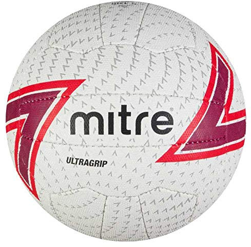 Mitre Ultragrip Netball | Ball für alle Bedingungen | Beliebter Style | Strapazierfähiges Design Netball