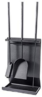 TermaTech Kaminbesteck Katana Stahl schwarz beschichtet 3-teilig 90-184