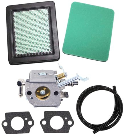 HURI Vergaser mit Dichtung Benzinschlauch Luftfilter für GX100 GX100U Ammann Bomag Stampfer Rüttelstampfer Rammer Ersetzt 16100-Z4E-S14