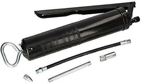 KOTARBAU® Schmierpresse 400g mit Hochdruckschlauch für Schmiernippel Handhebelbetrieb