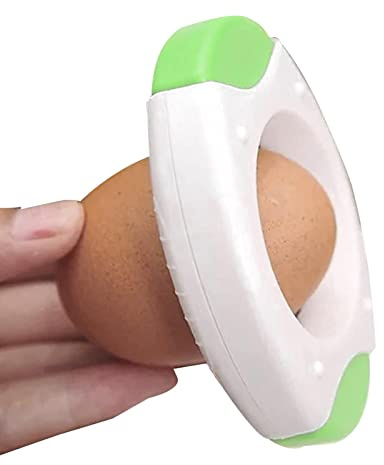 Pomrone Egg Cutter Egg Topper Tool Egg Shell Scissors Stainless Steel Cracker Opener Kitchen Supply Egg Shell Removal Tool for Raw, Soft, Boiled Eggs