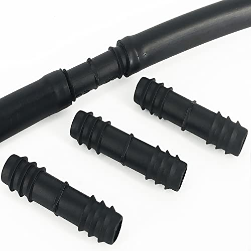 50 Stück Geradeverbinder für 16mm Tropfschlauch Schlauchadapter/Tröpfchenbewässerung/schlauchverbinder/Tropfrohr