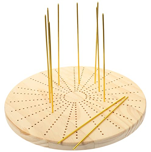 Ciieeo Häkelnadel Aus Holz Zum Häkeln Häkelzubehör Häkelpositionierbrett Häkelpositioniernadel Robustes Häkelpositionierbrett Häkelpositionierplatte Häkelwerkzeuge Strickzubehör