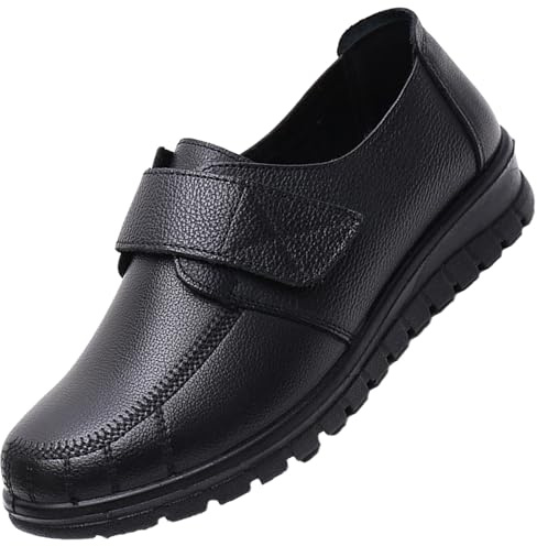 Aocase Zapatos OrtopéDicas Mujer DiabéTicos Zapatos ortopédicos Deportivos para Caminar para Mujer Zapatos Especiales para Juanetes Mujer,Negro,40/250mm