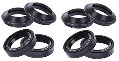 33x46x11 Gabel Dämpfer Öl Dichtung 33 46 Staub Abdeckung for ATC200 ATC 200 XD ATC200 TL200 TL200G TL 200 ATC250 ATC250E 250(4pcs seal 4pcs cover)