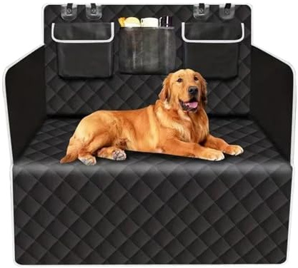 Trunk Cover for Dogs - Trunk Carpet Cargo Liner Mat | Waterproof Dog Cargo Cover, Oxford Cloth Trunk Liner Cargo Mat for Cars, SUVs & Trucks
