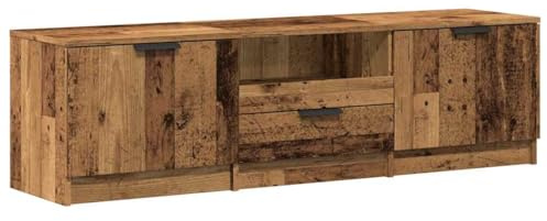 vidaXL TV-Schrank Altholz-Optik 140x35x40 cm Holzwerkstoff