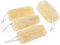 YBEATY Juego de 4 esponjas naturales de lufa exfoliante sin tintes, orgánicas, ecológicas, multiusos, para el hogar, a base de plantas, para mujeres y hombres, para limpieza de platos de ducha