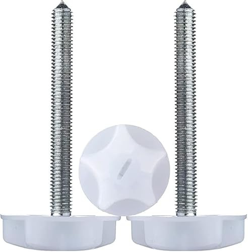 Pesh M8 Headboard Bolts 50mm – Strong Hold Headboard Fixings with Screws and Washers, Bed Headboard Bolt Fittings for Divan Beds and Bed Frames – Durable & Easy to Install (Pack of 4)