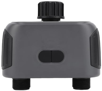Timer di Irrigazione a Denti Blu Smart Acqua Valvola Acqua Controllo Annaffiatura Regolatura Timer 2 Prese per il Giardino del Giardino