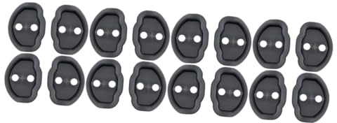 Amosfun 16 pcs Car Door Lock Protective Covers Compatible with Tesla Model Y Vibration Latch Cushion Pads Rust Resistant Door Lock Guards for Noise Reduction and Scratch Prevention
