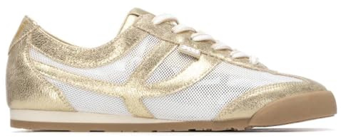 XTI - Zapatilla Mujer Oro - Calzado Cómodo y Versátil - Moda Casual - Modelo 14544201 (Talla 41)