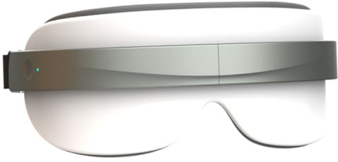 AUTSUPPL Masseur Oculaire Rechargeable Léger en Abs Fonction Chaleur pour Détente des Yeux et Amélioration Sommeil