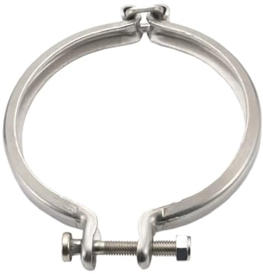 Morsetto V-Band Turbocompressore Turbina Scarico Morsetto in acciaio inossidabile V-Band Turbo Flangia da 95 mm