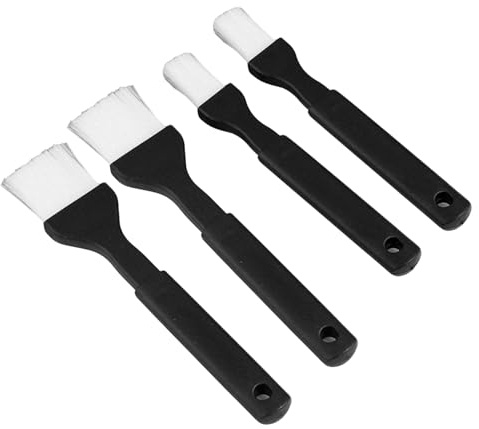 4 Pcs Pastry Brushes for Baking Brush, BBQ Basting Brush, Cooking Brush | Oil Brush For Cooking, Heat Resistant Food Brush, Egg Wash Brush, Baking Accessories Or Baking, Barbecue