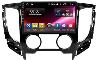 Car Gps Navigation Car Stereo for Mitsubishi Pajero Sport 3 L200 5 2015-2019 Bluetooth Wifi 4G Dab+ Tpms Mirror Link, Bluetooth Handsfree/Phone Mirroring, Hd, 8 Core 4G+64G