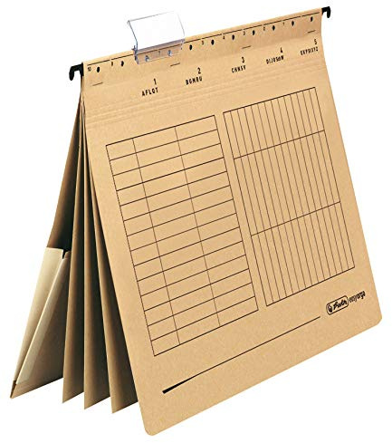 Herlitz 10843860 Hängehefter mehrfach (25er Pack)