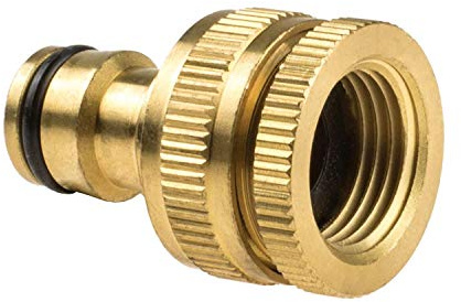 Cellfast Racor universal con rosca hembra de BRASS, acoplamiento rápido G1/2 - G3/4, 21,00mm-26,5mm, 52-860