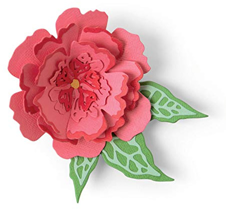 Sizzix Thinlits Stanzformen-Set, 10 Stück, Pop-Up-Blume von Jessica Scott, 665188