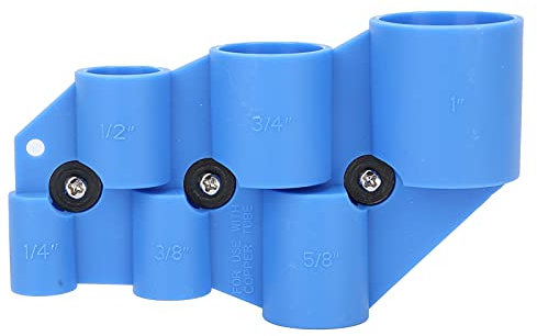 Pipe Depth Gauge Tool pex crimping tool Deburring Pipe Tool No Water Leakage Good Compatibility Home Improvement pex to copper fitting for Various Types and Bohrungsmessgeräte