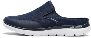 Skechers Herren Summits Sneaker, Navy Textile Trim, 43 EU