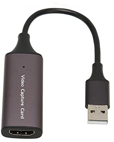Septpenta Video Capture Card, 4K HDMI Video Capture Device, 1080P HD 30Hz Live und Record Video Audio Grabber für Win, für Linux, für OS X Laptop und HD Capture, Teaching Recording, Bild, Konferenz